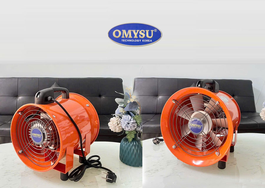 Quạt hút công nghiệp xách tay OMYSU