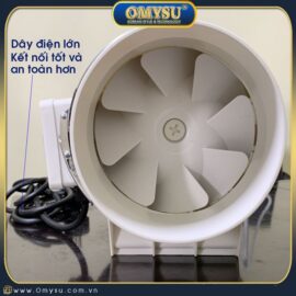 Quạt nối ống OMYSU có dây dẫn dài và bản to