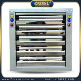 Quạt thông gió vuông 400x400 có chớp