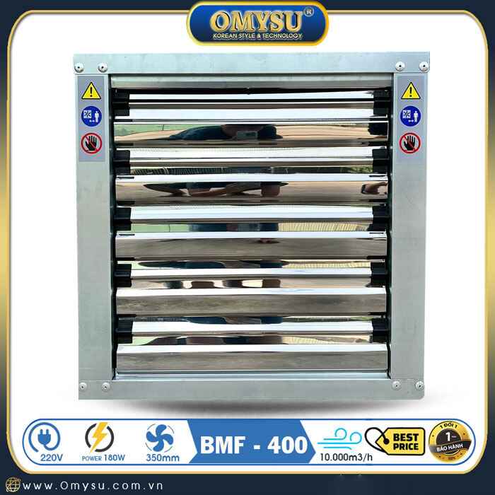 Quạt thông gió vuông 400x400 BMF-400