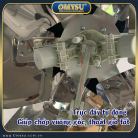 Trục đẩy quạt thông gió vuông hiệu suất cao OMYSU BMF