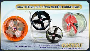 Quạt thông gió công nghiệp hướng trục