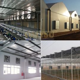 Hình ảnh lắp đặt quạt thông gió vuông công nghiệp