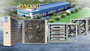 Quạt thông gió vuông công nghiệp các loại