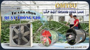 Cách chọn quạt thông gió cho nhà lan phù hợp nhất