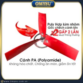 Cánh Quạt thông gió PA (Polyamide) siêu bền, gốc chếch lớn