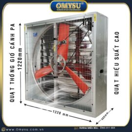 Quạt thông gió vuông cánh PA 1220 x 1220mm