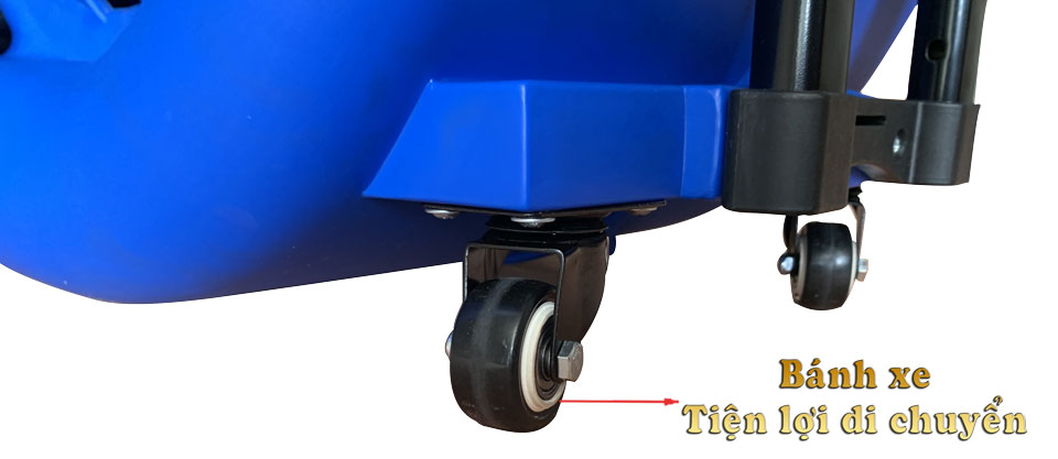 Quạt thổi sàn OMYSU CD-02 1000W 18 Trang bị bánh xe di chuyển tiện lợi