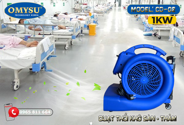 Quạt thổi sàn CD-02 1000W