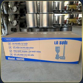 Lò sưởi OMYSU KW200 - Diện tích sưởi 200 m2