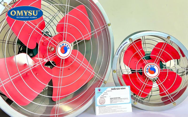 Quạt thông gió công suất lớn DFG OMYSU phù hợp vườn lan