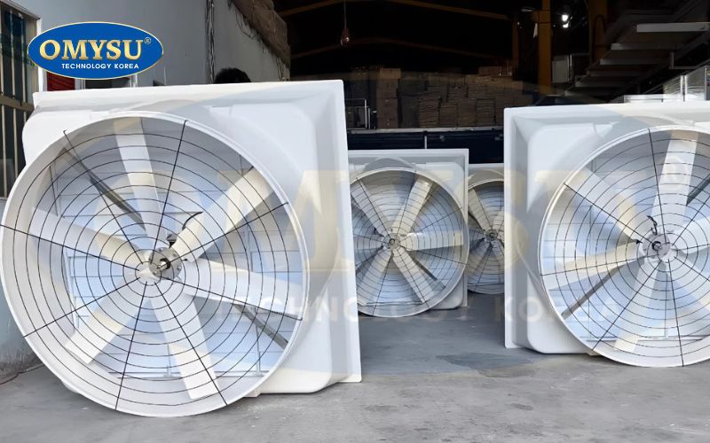 Quạt thông gió: Giữ không gian luôn thoáng mát