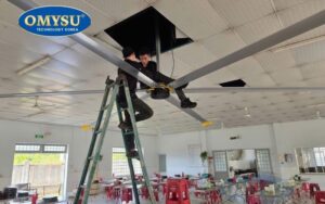 Kinh nghiệm chọn mua quạt trần công nghiệp HVLS