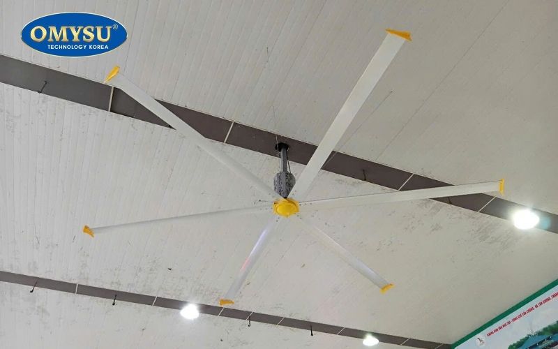 lưu ý khi chọn mua quạt trần công nghiệp HVLS