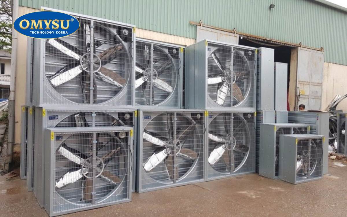 Ứng dụng thực tiễn của quạt hướng trục vuông