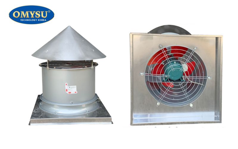 Quạt hút khói công nghiệp là gì? Vai trò của loại quạt này