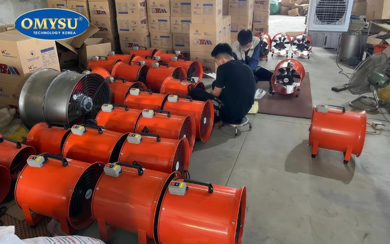 Yêu cầu khi sử dụng quạt hút khói công nghiệp đạt hiệu quả