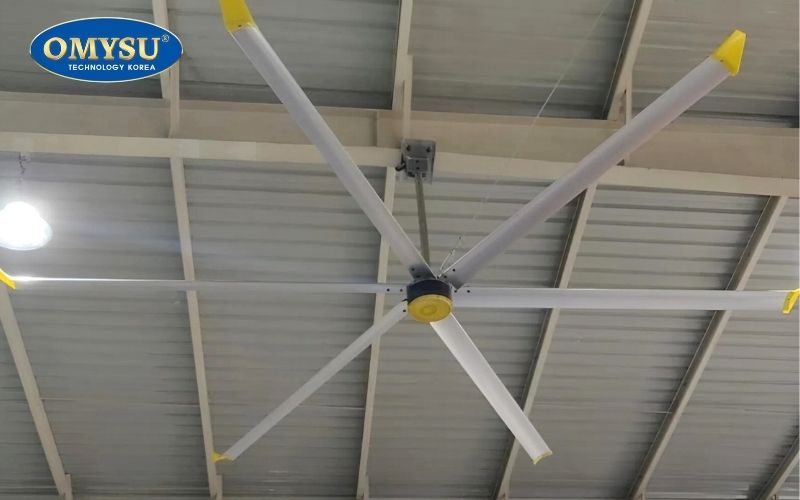 Địa chỉ cung cấp quạt trần công nghiệp HVLS cao cấp, giá tốt