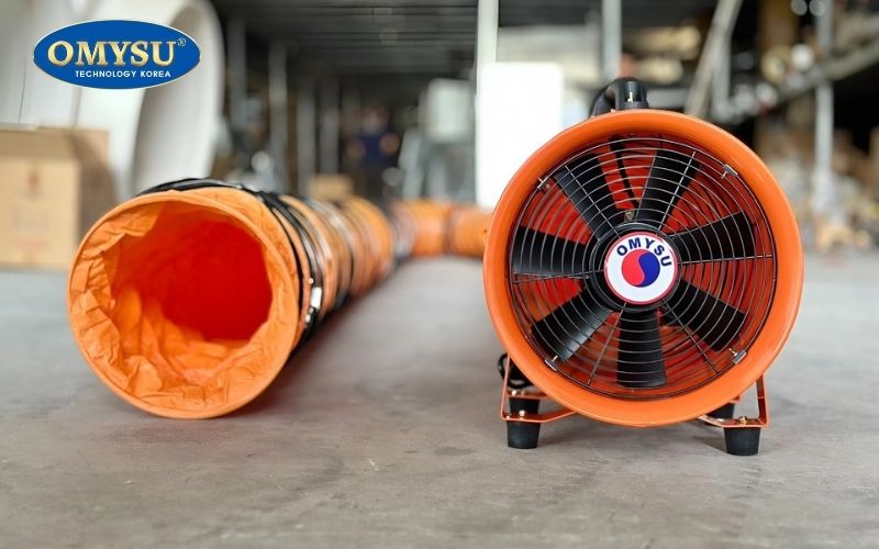 Quạt hút xách tay OMYSU