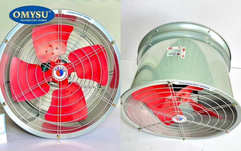 Tìm hiểu cơ chế hoạt động của quạt thông gió công nghiệp