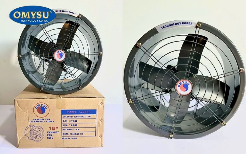 Ưu nhược điểm quạt hướng trục