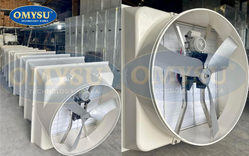 So sánh quạt composite và quạt thông gió truyền thống