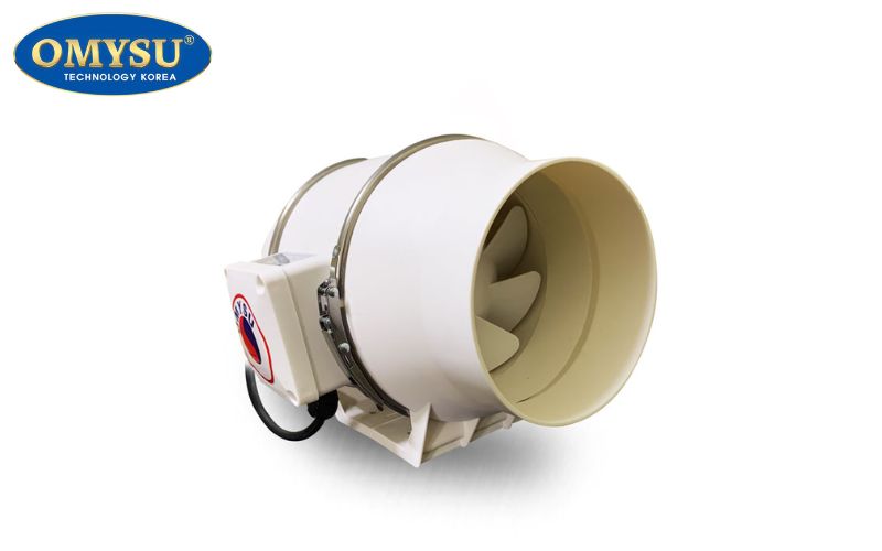 Quạt hướng trục nối ống gió là gì?